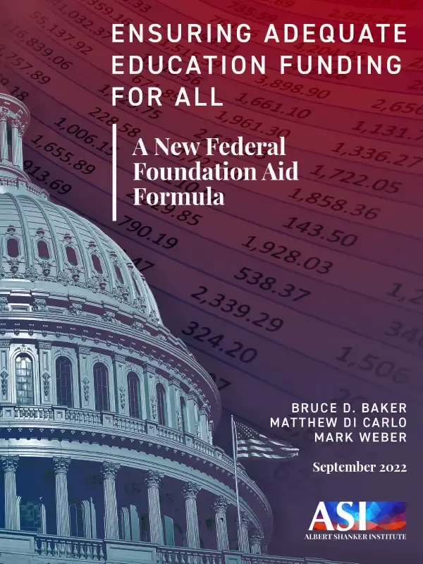 Ensuring Adequate Education Funding for all cover image